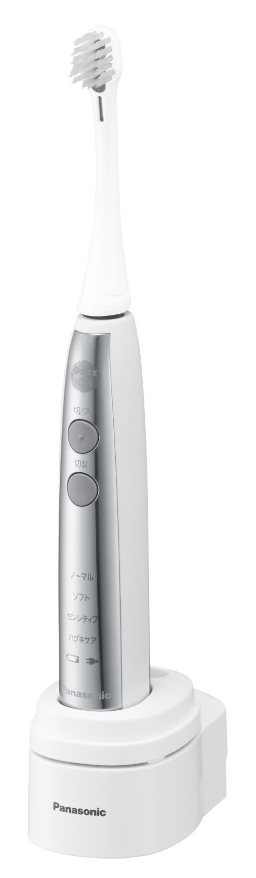Amazon | パナソニック 電動歯ブラシ ドルツ シルバー調 EW-DE43-S