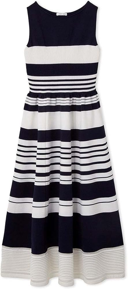 Amazon.co.jp: [フレイ アイディー] シアーヘムラインニットワンピース