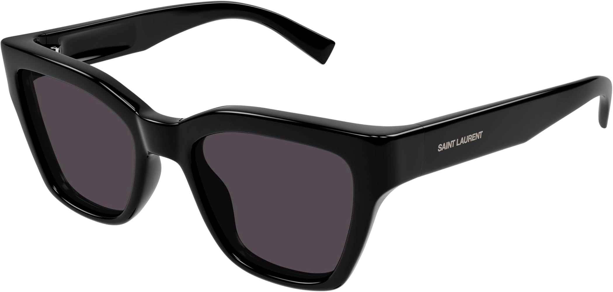 Amazon.com: SAINT LAURENT SL 641 Black/Grey 52/20/145 women
