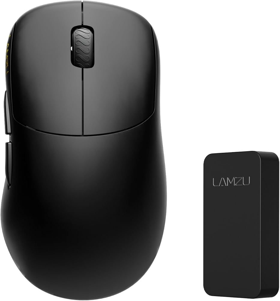 Mouse gamer sem fio Lamzu Thorn 4K, ultraleve com 52 g, 26000DPI