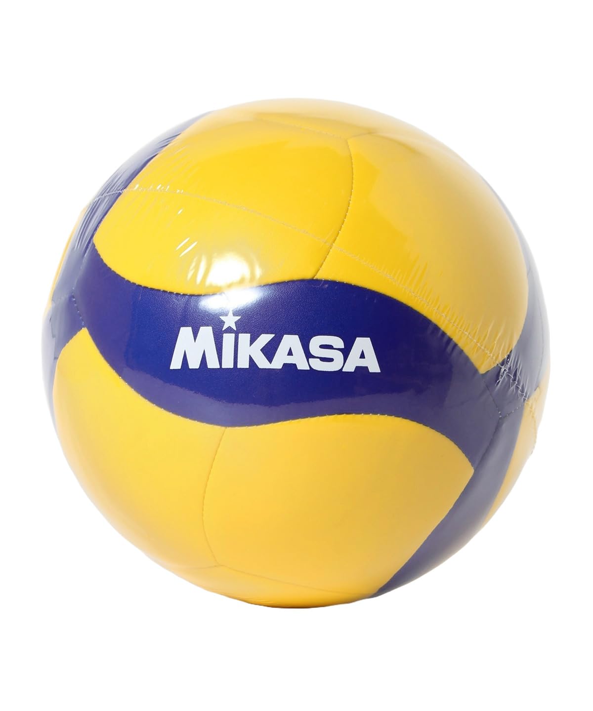 Amazon | [ミカサ] バレーボール バレー練習球4号 V460W-OP YBL 4号
