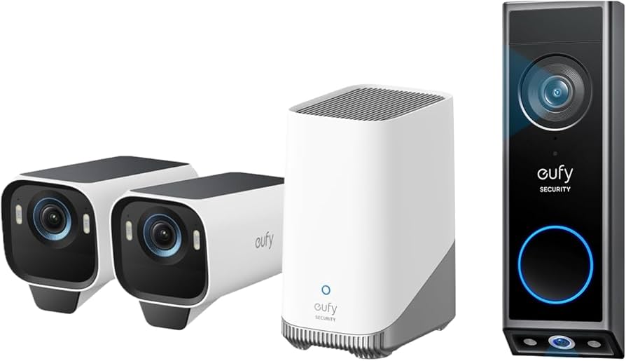 Amazon.com : eufy Security eufyCam S3 Pro 2-Cam Kit + Video