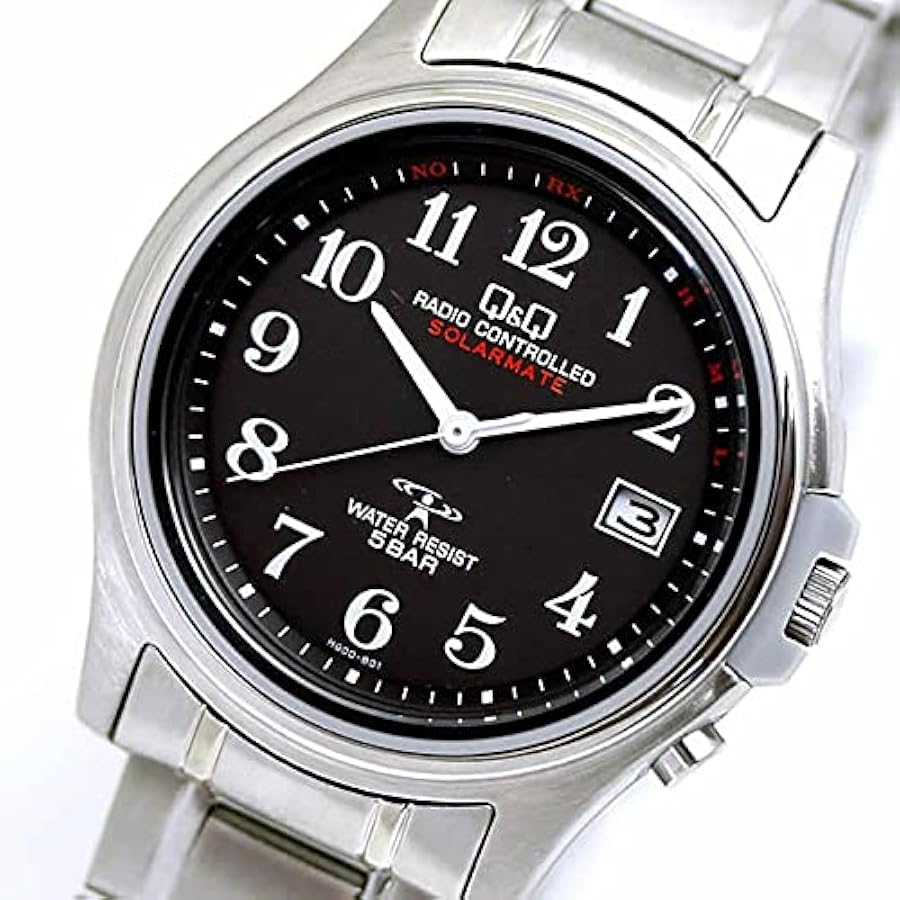 Amazon | [シチズン Q&Q] 腕時計 電波腕時計 ソーラー 電波ソーラー