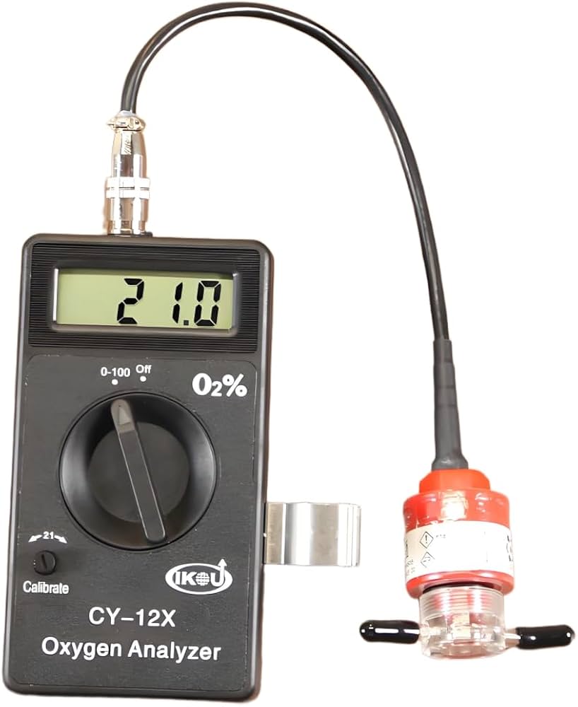 Amazon | IKOU ペット用酸素濃度計 ペット用酸素ケージ適用 高精度