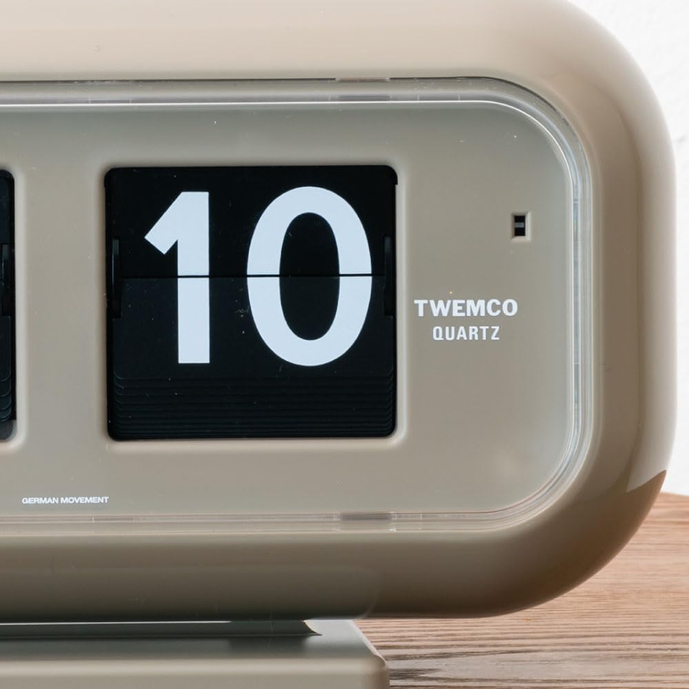 Amazon.co.jp: [TWEMCO(トゥエンコ)] パタパタ 時計 TWEMCO DESK＆WALL