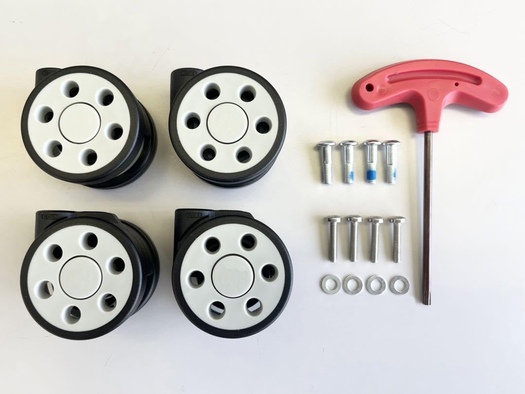 Amazon.co.jp: リモワ 互換キャスター グレー 50㎜ 4輪セット YFJV