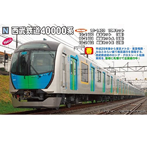 Amazon | KATO Nゲージ 西武鉄道 40000系 基本 4両セット 10-1400 鉄道