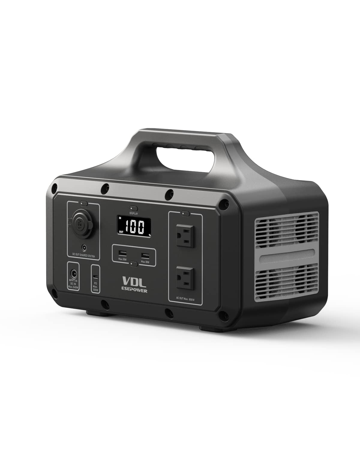 Amazon.co.jp: VDL ポータブル電源 800W 大容量 510Wh/138000mAh 急速