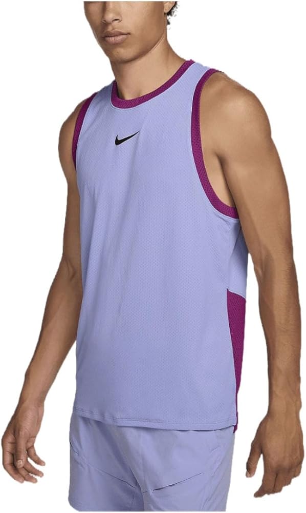 Amazon.com: NikeCourt Slam Men's Dri-FIT Tennis Tank (Purple Pulse
