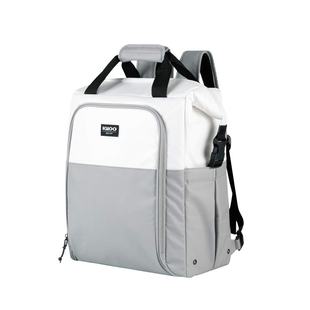 Amazon.com : Igloo 30-Can Switch Backpack Seadrift White/Gray