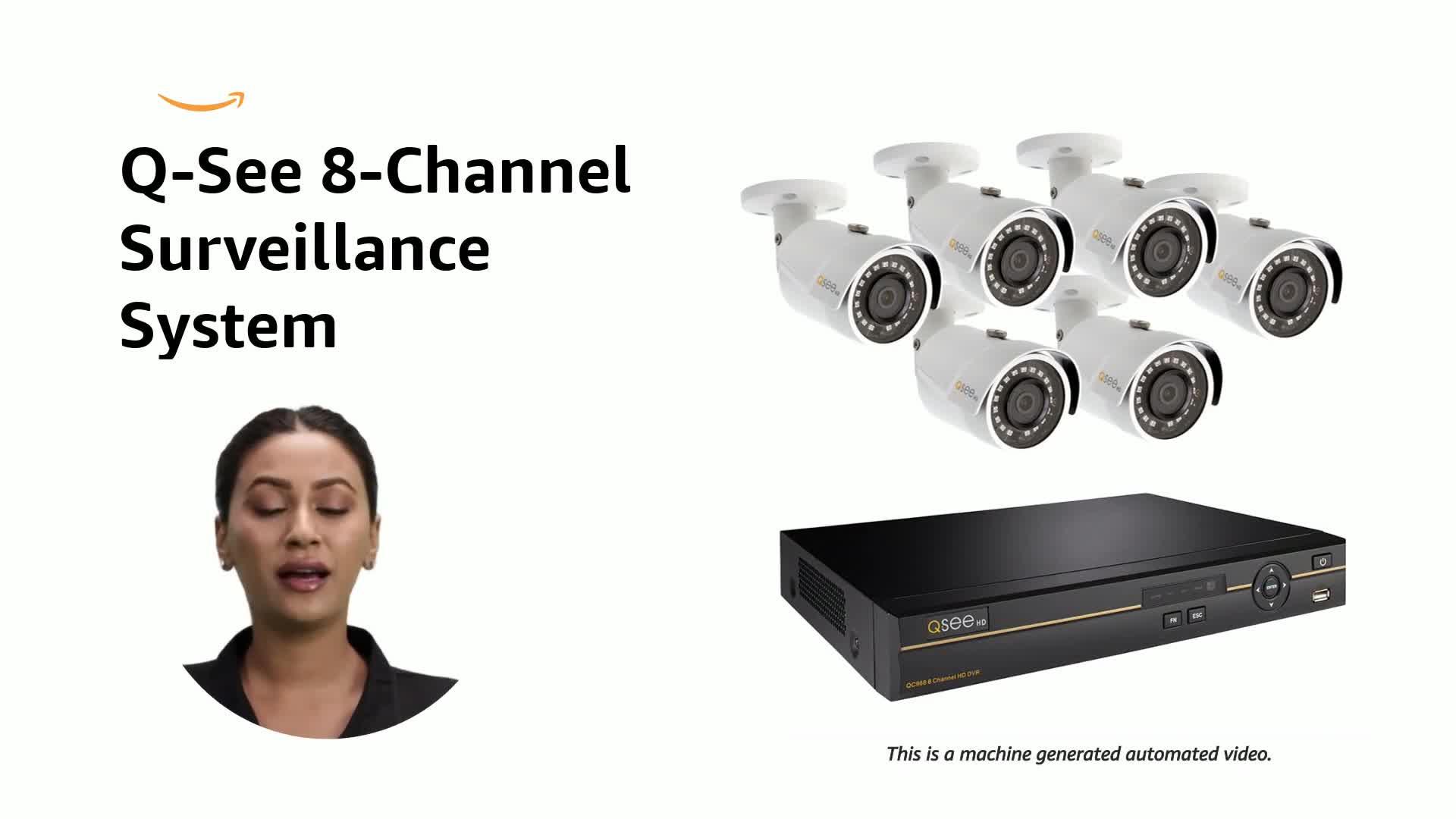 Amazon.in: Buy Q-See Surveillance System QC968-6DX-2, 8-Channel HD