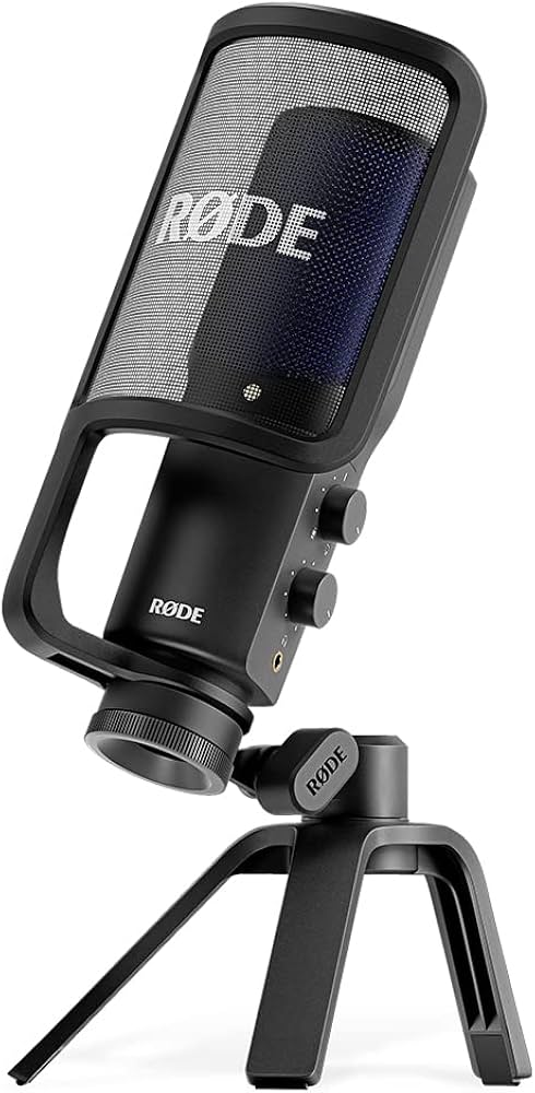 RØDE NT-USB+ Microfone condensador USB de nível profissional para