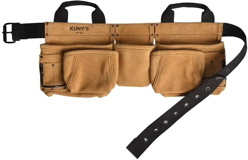 Amazon | KUNY'S クニーズ 工具収納ケース 腰袋両側ベルト AP-622 | 腰