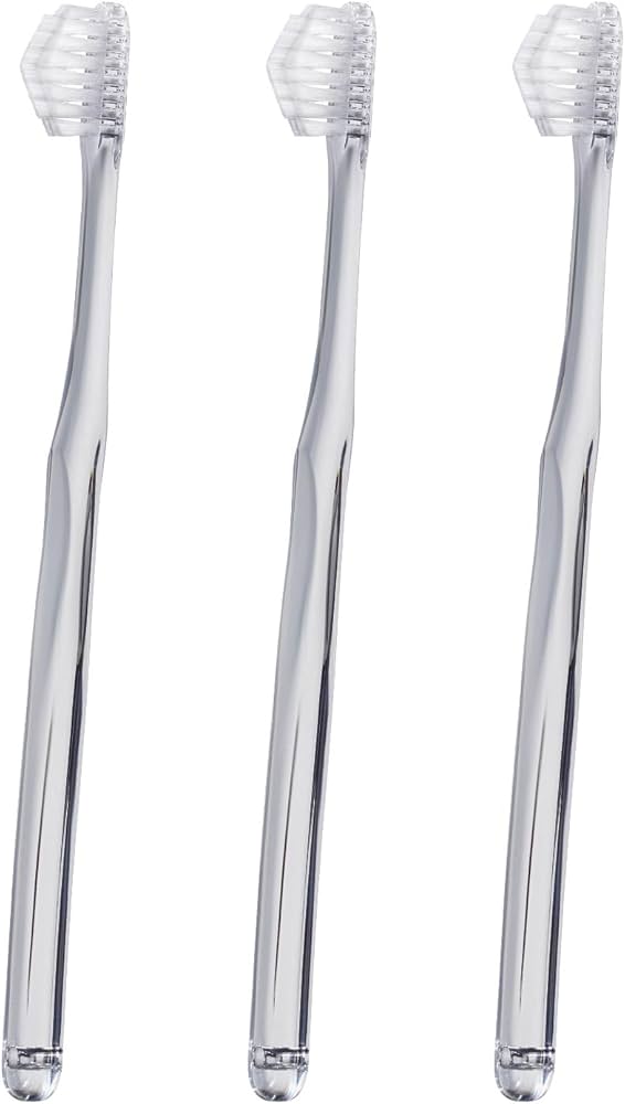 Amazon | 奇跡の歯ブラシ なぞるだけで汚れがおちる おとな用 クリア