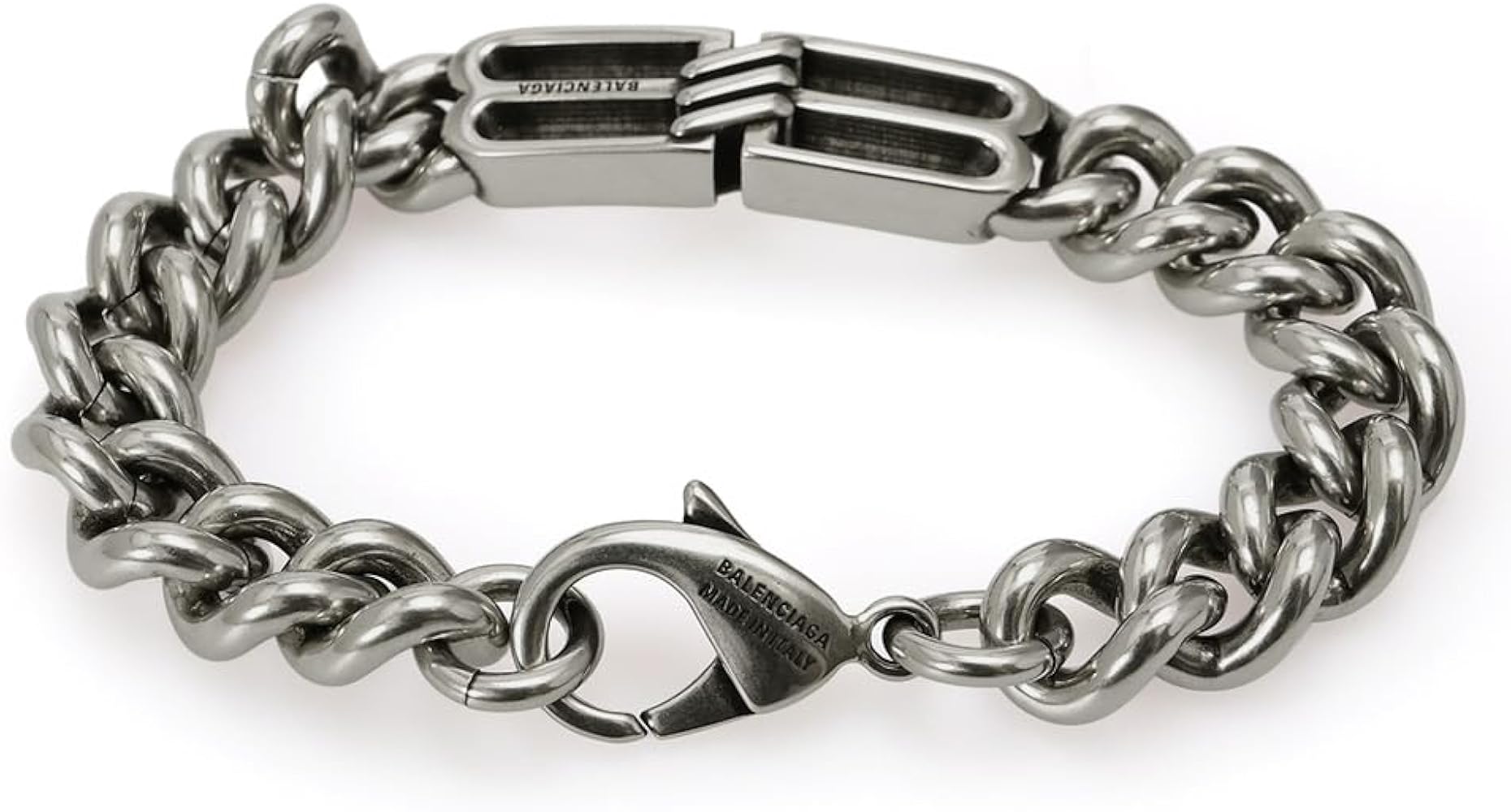 Amazon | [バレンシアガ] ブレスレット メンズ アクセサリー BB ICON