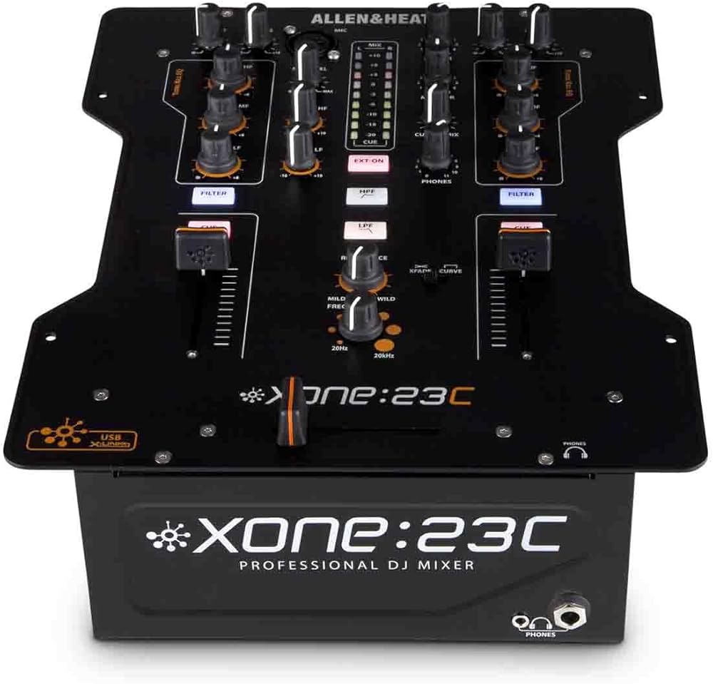 Allen & Heath XONE:23C DJ Mixer Plus Internal Soundcard : Amazon