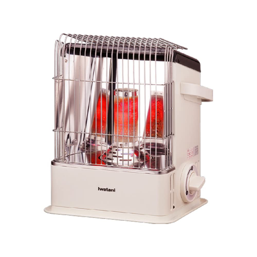 Amazon.co.jp: Iwatani カセットガス ストーブ デカ暖 ホワイト CB-STV