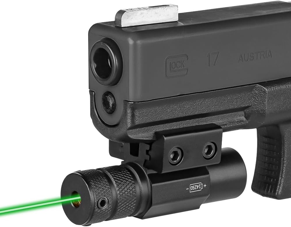 Amazon.co.jp: SPINA OPTICSコンパクト戦術緑色レーザー照準鏡