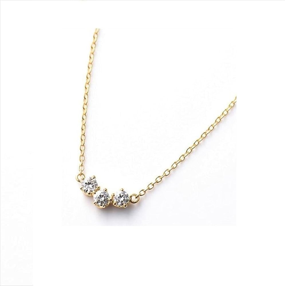 Amazon.co.jp: AHKAH アーカー トレス ダイヤ ネックレス