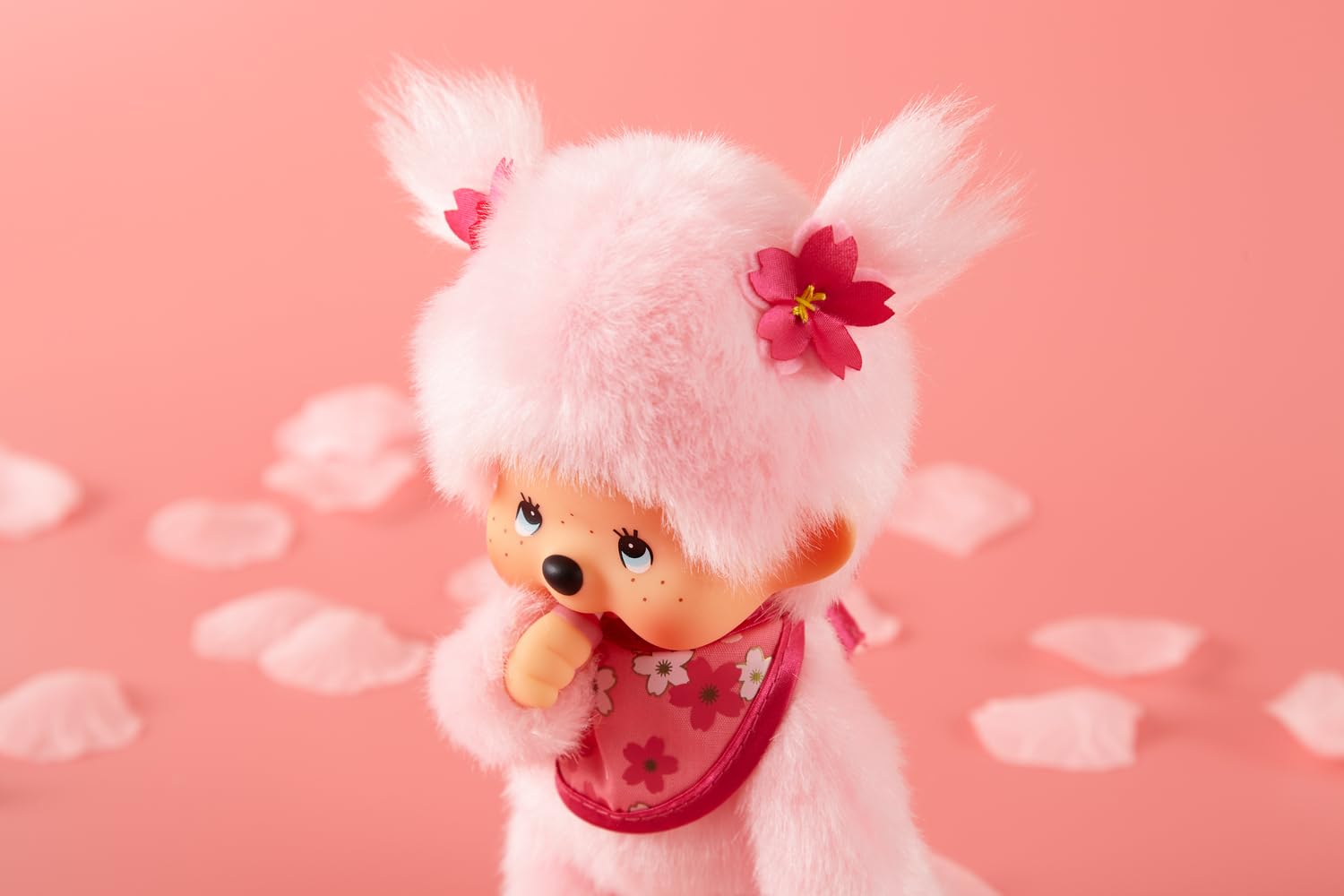 新品 フレンチマロン 女の子 ￼モンチッチ monchhichi 123 新品