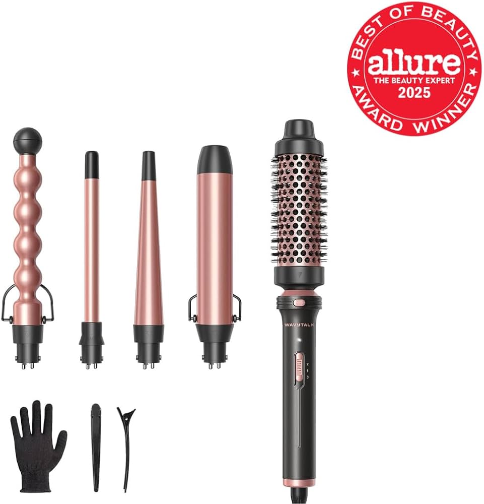 Amazon.com: Wavytalk 5 in 1 Curling Wand Set, Multi Curl, Curling