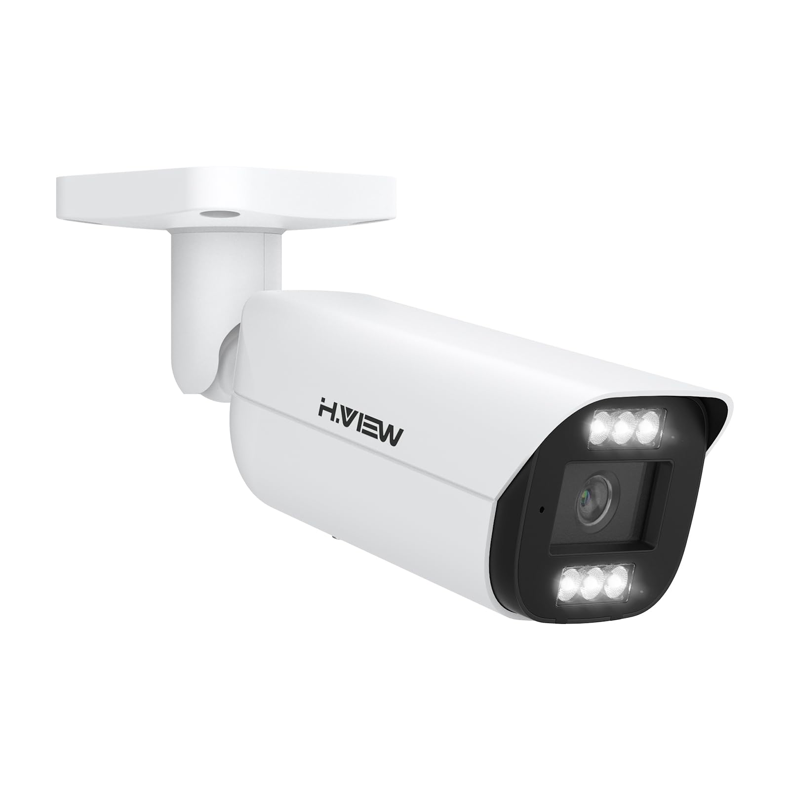 Amazon.co.jp: 【人体検知・発光威嚇・双方向音声】H.View 防犯カメラ