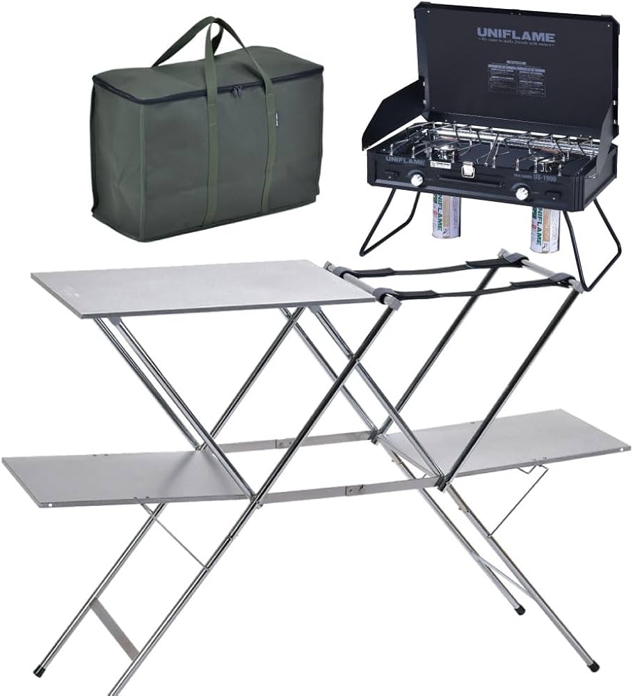Amazon | ユニフレーム ツインバーナー US-1900 ブラック LTD