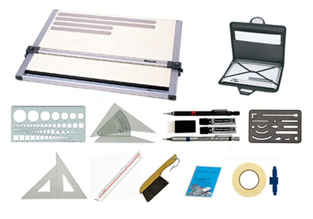 Amazon | 建築士試験対応 A2平行定規（マグネットボード仕様）＋製図