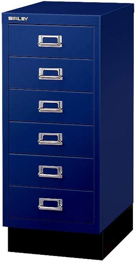 Amazon.co.jp: BISLEY ビスレー 29/6 A4サイズ 引き出し 6段
