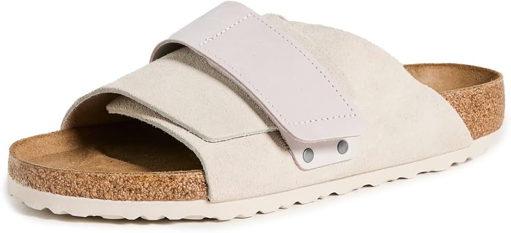 Amazon.com: Birkenstock Men's Kyoto Sandals, Antique White, 8