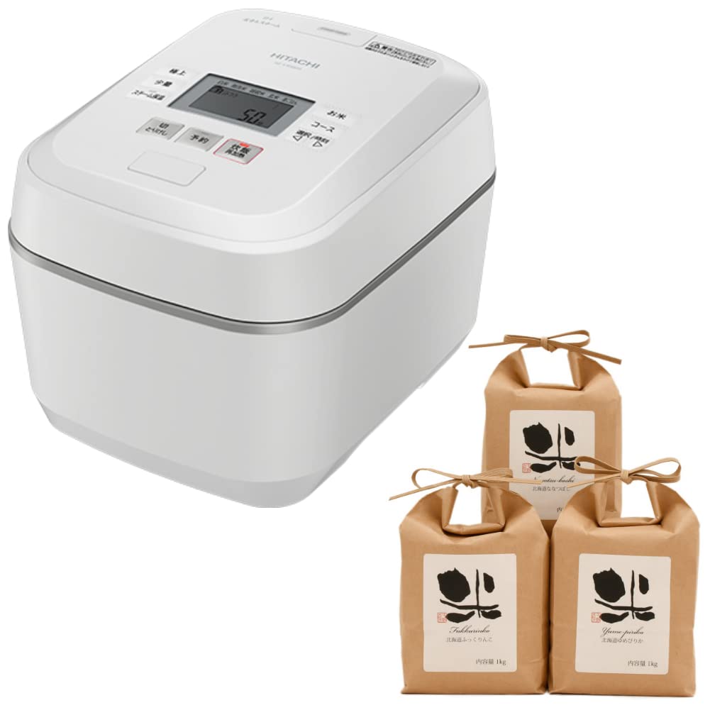 Amazon | 日立 炊飯器 5.5合 圧力＆スチームIH ふっくら御膳 RZ-V100EM