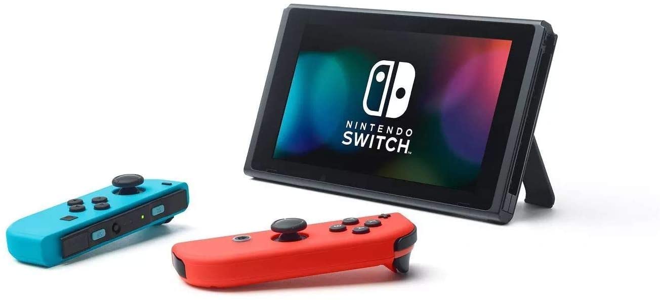 Amazon.com: Nintendo Switch Deluxe Holiday Bundle: Neon Blue and