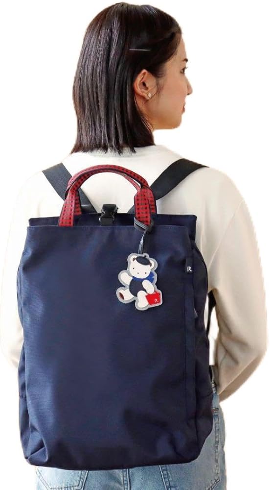 Amazon.co.jp: familiar ルートート リュックサック 赤チェック