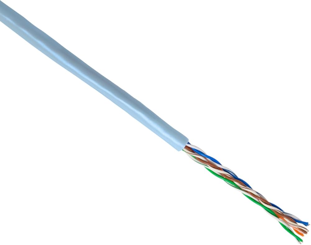 Amazon | SOLIDCABLE LANケーブル 300m巻 CAT5E スカイブルー #CML