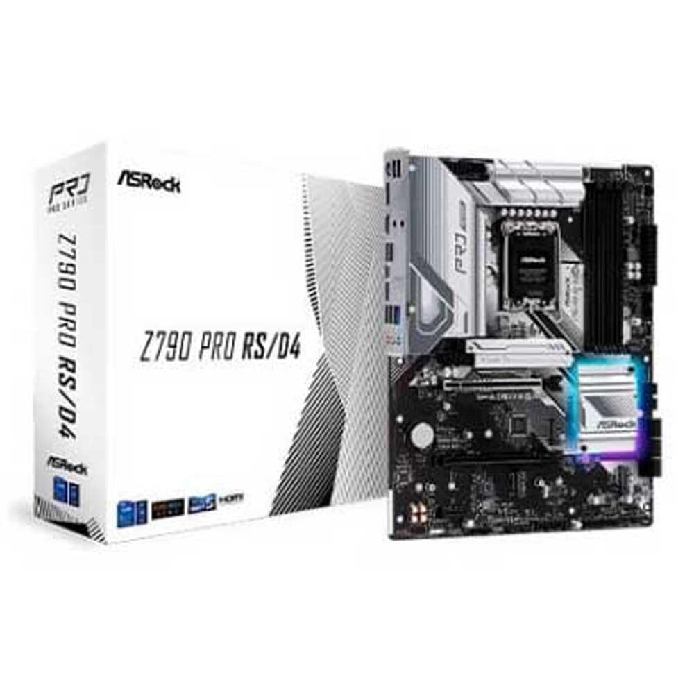 ASRock Z790 Pro RS/D4 Motherboard, Supports Intel 12th and 13th