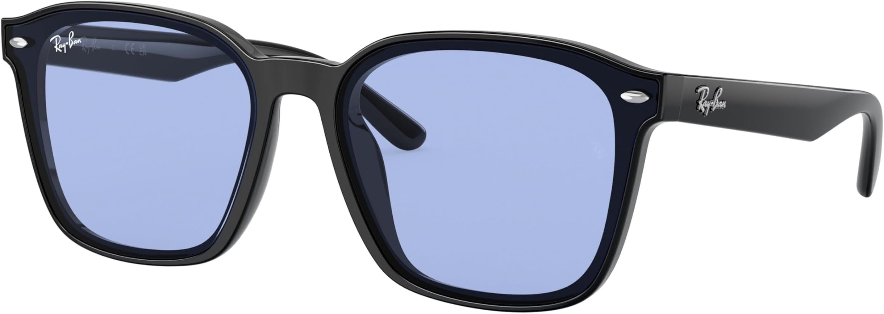 Amazon | Ray-Ban (レイバン) サングラス RB4392D 601/80 BLACK 66