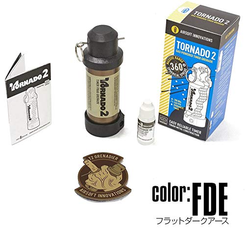 Amazon.co.jp: トルネード2タイマーグレネード FDE(フラットダーク