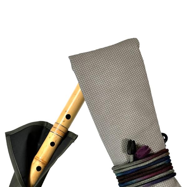 Amazon | 尺八袋 小粋な尺八袋 14 丈夫で使いやすい合皮製 尺八ケース