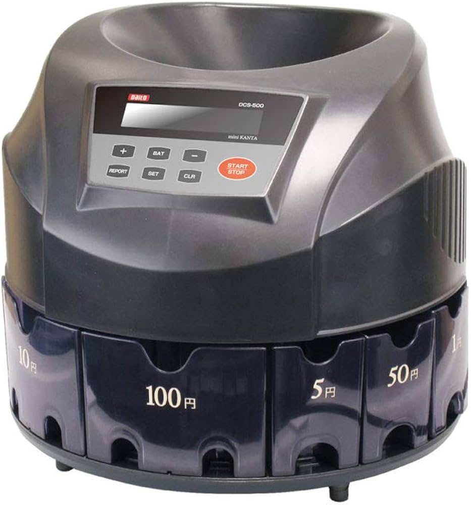 Amazon | ダイト 硬貨選別計数機 コインソーター 勘太mini DCS-500