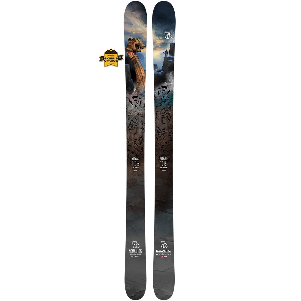 Amazon | Icelantic Nomad 105 スキー - 2022 1色 181cm | Icelantic