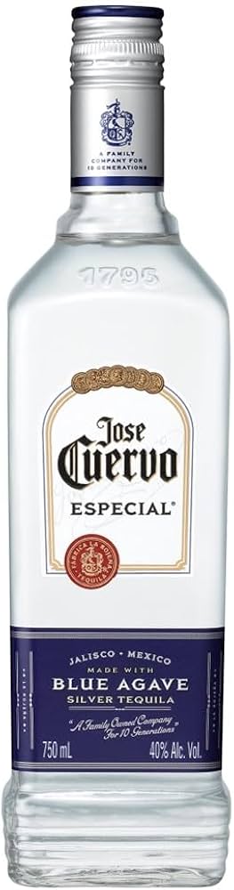 Amazon.co.jp: Jose Cuervo Tequila 750ml Cuervo Especial Silver