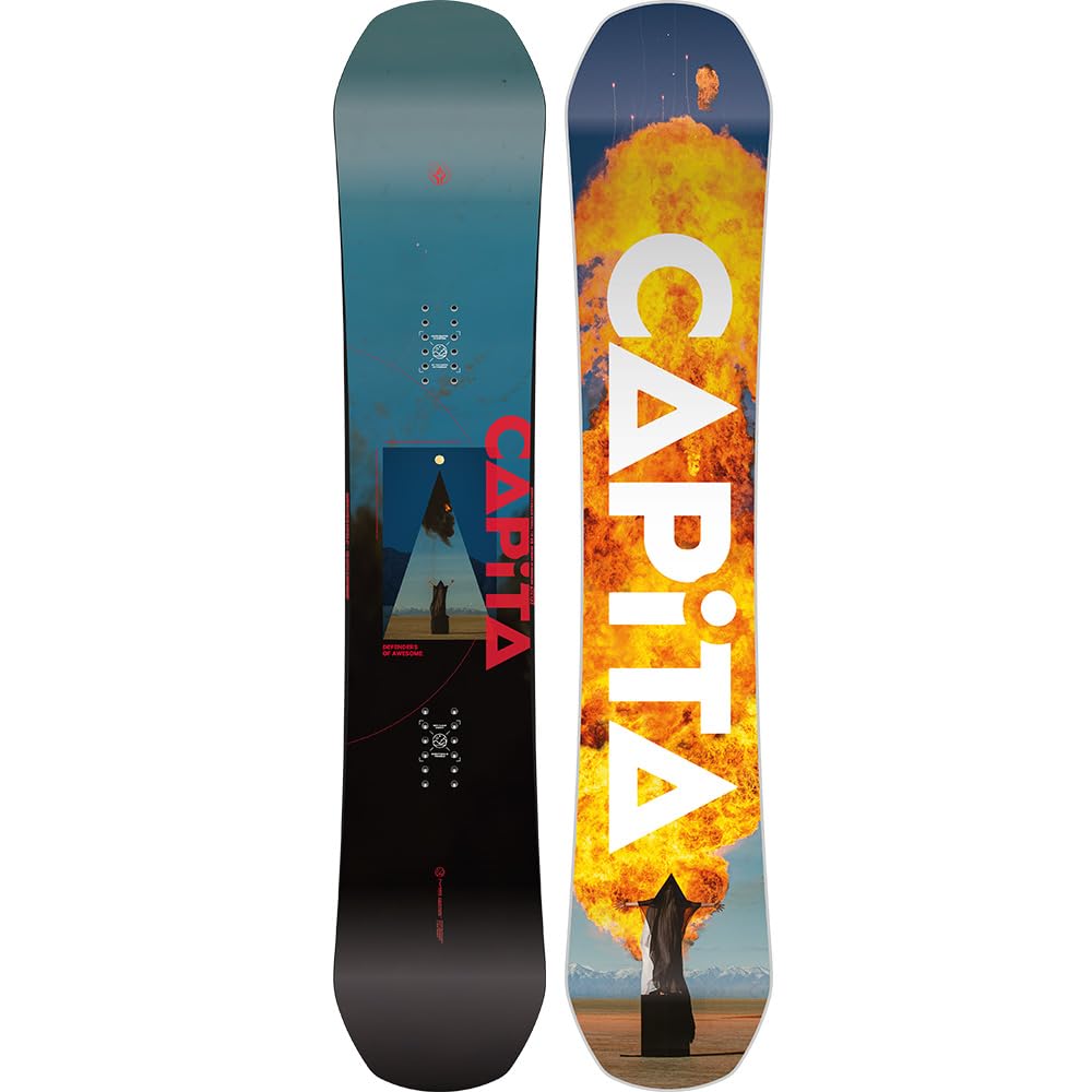 Amazon.com : CAPiTA Defenders of Awesome Snowboard, 150cm : Sports