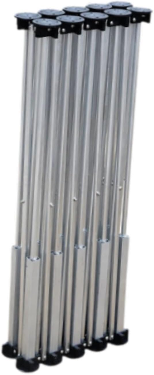 イタリア製 イタリア製 アンティーク様式スクエアテーブル 脚着脱高さ