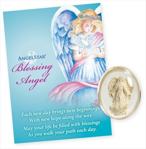 Amazon.com: AngelStar 8707 Blessing Angel Stone - Pack of 4 : Home