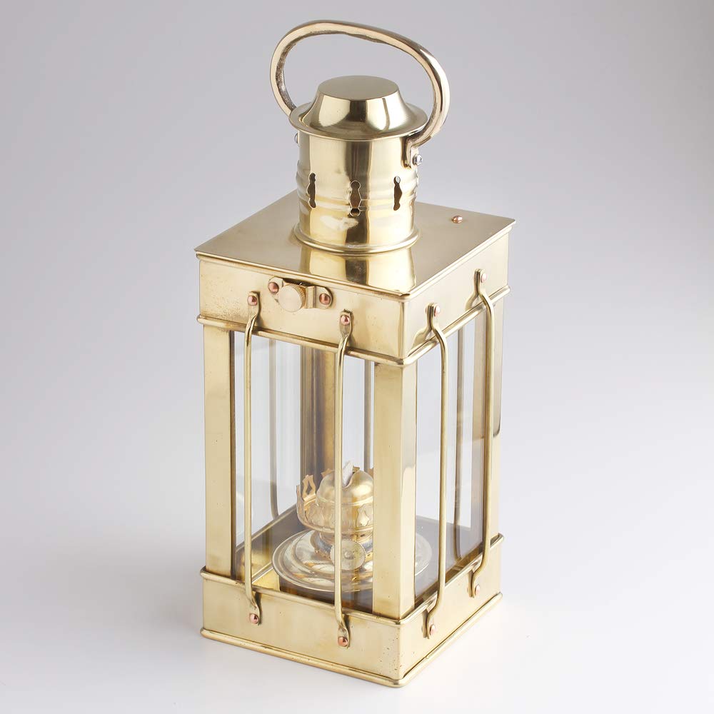 Amazon.co.jp : 真鍮製船舶燈 CS カ-ゴ S 真鍮製マリンランタン オイル