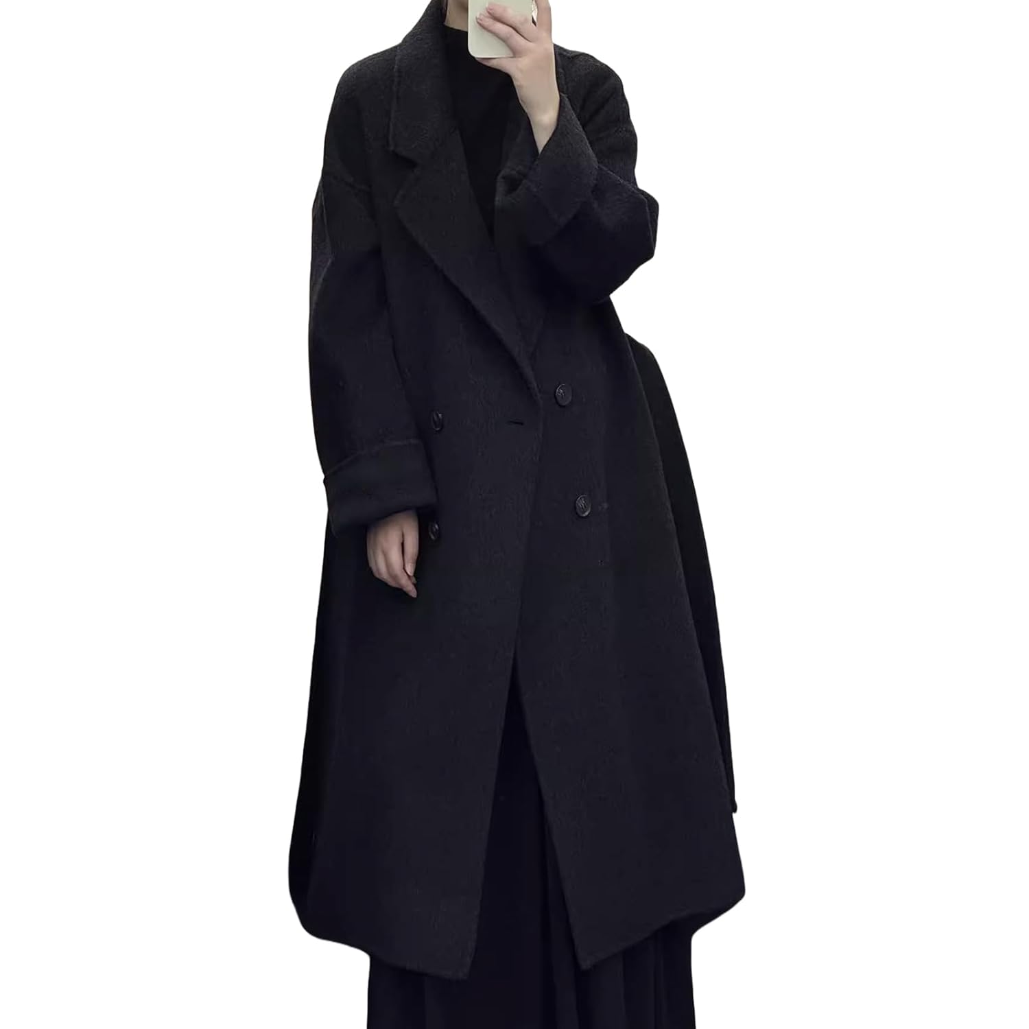 Buy HOTIAN Women's Chester Coat, Long Coat, Jacket, Autumn/Winter