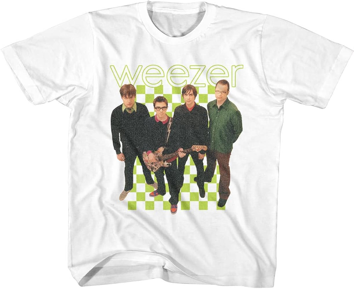 Amazon.com: American Classics Weezer T Shirt 2001 Lineup Youth