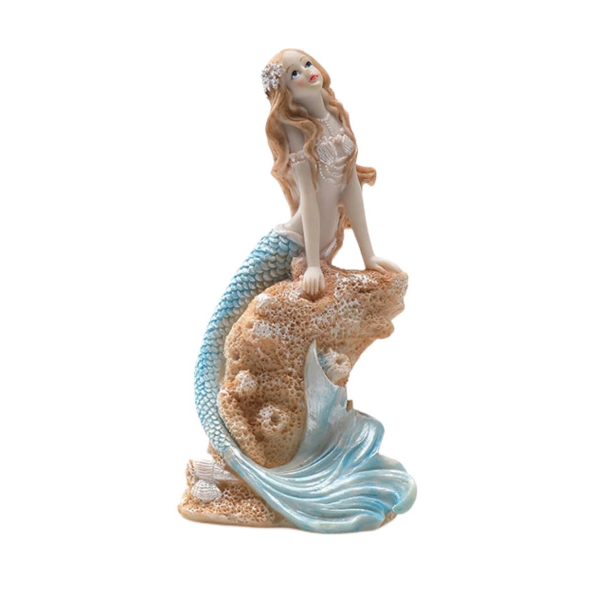 Amazon.co.jp: アクアリウム 水槽 オブジェ 人魚 人形 人魚姫装飾