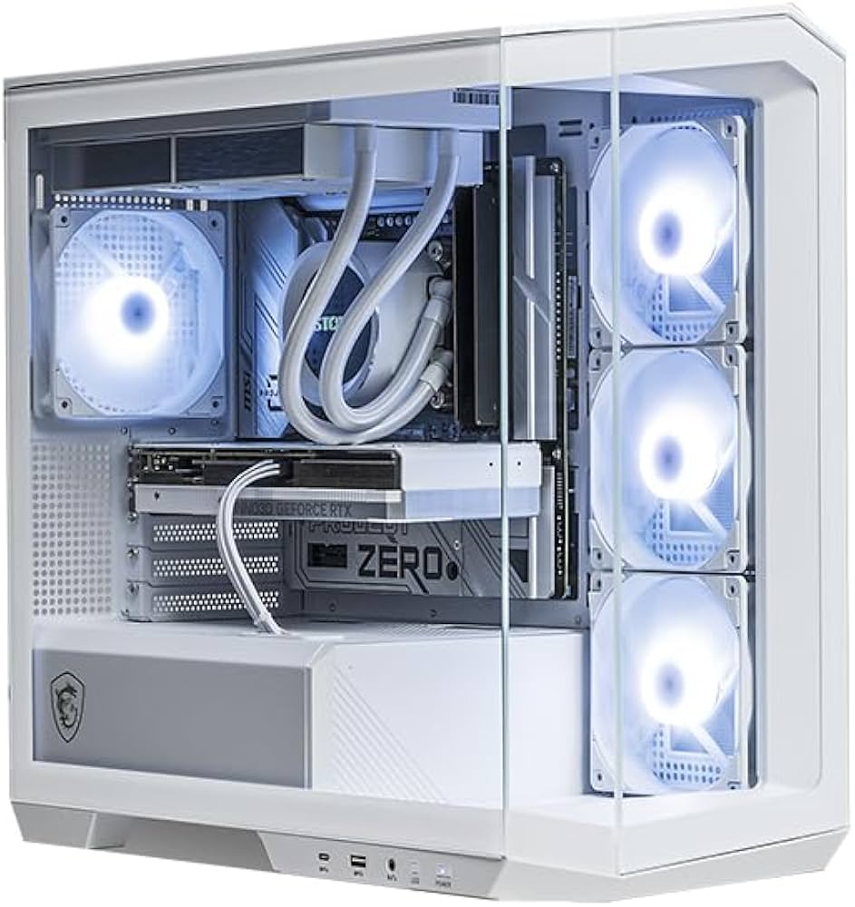 PCケース(自作PC用) Pc Gamer Ryzen 7 9800X3D , RTX 5080 Ryzen 7
