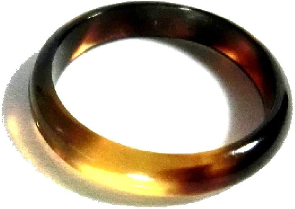 Amazon | 【創業明治七年べっ甲の菊池】 本鼈甲 指輪 上甲ばらふー22